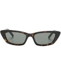 Saint Laurent - Cat-Eye Frame Sunglasses - Lyst