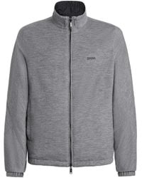 ZEGNA - Reversible Brezza Zip-Fastening Jacket - Lyst