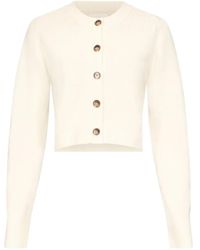 Loulou de Saison - Ribbed Cashmere Cardigan - Lyst