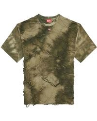 DIESEL - T-Boxket Textured Tie-Dye T-Shirt - Lyst