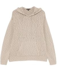 James Perse - Cotton-Linen Hoodie - Lyst