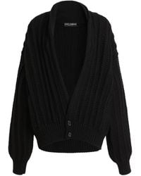 Dolce & Gabbana - Ribbed Cardigan - Lyst