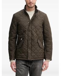 Barbour - Powell Quilted High-Neck Jacket - Lyst