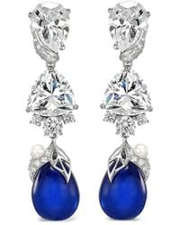 Anabela Chan - 14K And Rhodium Vermeil Drop Berry Multi-Stone Earrings - Lyst