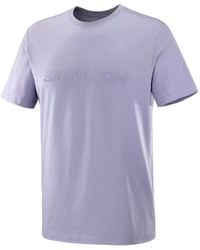 Salomon - Embossed Logo T-Shirt - Lyst