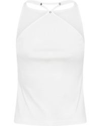 Dion Lee - Panelled Cotton Tank Top - Lyst