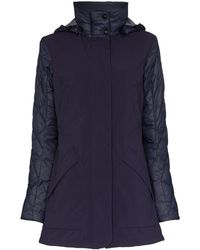 Canada Goose Berkeley Padded Contrast Panel Coat - Blue