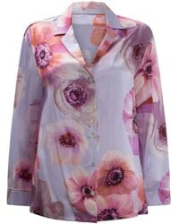SLEEP NO MORE - Blouse Met Bloemenprint - Lyst
