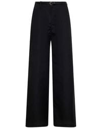 Max Mara - Belted Wide-Leg Trousers - Lyst