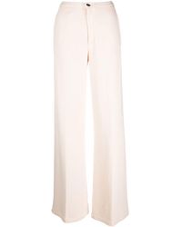 Forte Forte - High-rise Wide-leg Trousers - Lyst