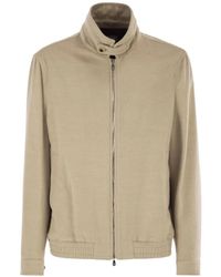 Brunello Cucinelli - Jack Met Opstaande Kraag En Rits - Lyst