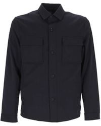 Hōsio - Flap-Pocket Button-Up Shirt-Jacket - Lyst