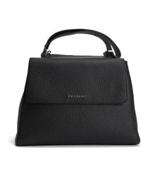 Orciani - Sac Porté Épaule Sveva En Cuir Grainé - Lyst