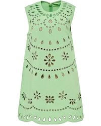 Alexis - Adilyn Mini-Jurk Met Bloemenprint En Uitgesneden Details - Lyst