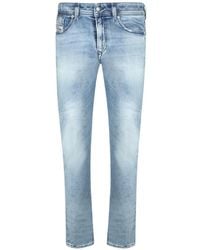 DIESEL - Faded Whiskered Jeans - Lyst