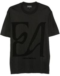 Emporio Armani - Logo T-Shirt - Lyst