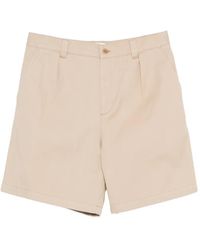 A.P.C. - Pleated Shorts - Lyst