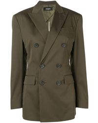 DSquared² Blazer doppiopetto - Verde
