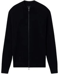 ARMANI EXCHANGE - Zip-Up Cardigan - Lyst