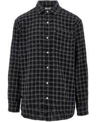 Forét - Scout Check-Pattern Shirt - Lyst