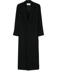 Ami Paris - Double-breasted trench coat - Lyst