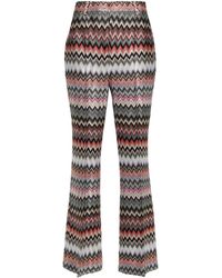 Missoni - Zigzag Tailored Trousers - Lyst