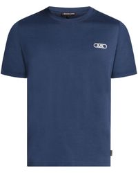 Michael Kors - Logo-embroidered Cotton T-shirt - Lyst