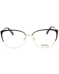 Max Mara - Cat-Eye Frame Glasses - Lyst
