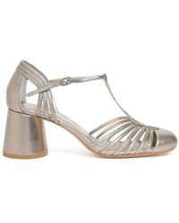 Sarah Chofakian - Chamonix Metallic-Sandalen 50Mm - Lyst