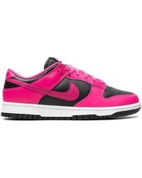 Nike - Dunk Low "fierce Pink/black" Sneakers - Lyst