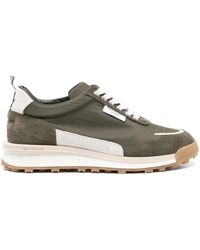 Thom Browne - Alumni Suede Sneakers - Lyst