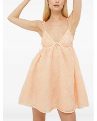For Love & Lemons - Frances Floral Mini Dress - Lyst