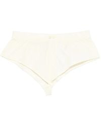 Entire studios - Pixie Buttoned Mini Shorts - Lyst