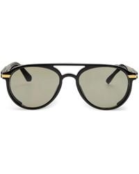 Linda Farrow - Pilot-Frame Sunglasses - Lyst
