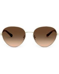 COACH - Lunettes De Soleil Signature À Monture Pilote Signature - Lyst
