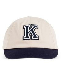 KENZO - Baseballkappe Mit Logo-Patch - Lyst