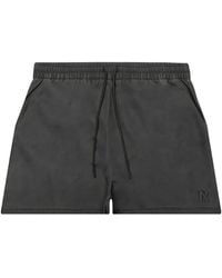 Represent - Smart Logo-Embroidered Swim Shorts - Lyst