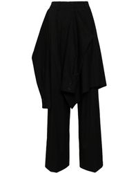 Goen.J - Layered Tailored Trousers - Lyst