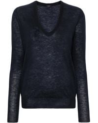 JOSEPH - Pull En Cachemire À Col V - Lyst