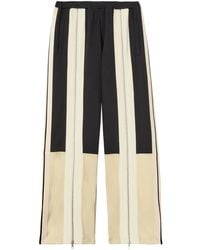 Palm Angels - Striped Trousers With Zip - Lyst