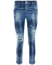 DSquared² - Cool Girl Distressed Jeans - Lyst
