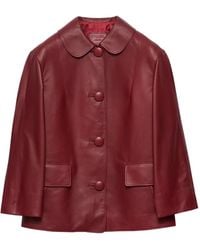 Prada - Nappa Leer Jack - Lyst