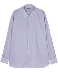 Corneliani - Striped Poplin Shirt - Lyst