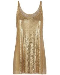 Rabanne - Mesh Tanktop - Lyst