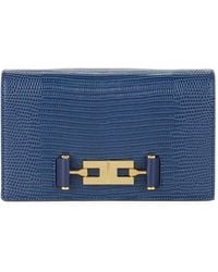 Elisabetta Franchi - Shoulder Bag With Groumette Chain - Lyst