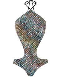 Missoni - Sequin-Embellished Swimsuit - Lyst