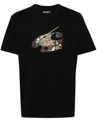Carhartt - T-shirt Met Paletprint - Lyst
