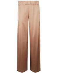 D.exterior - Satin-Effect Palazzo Pants - Lyst