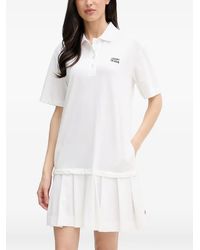 Joop! - Talena Pleated-Skirt Polo Mini Dress - Lyst