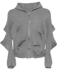 JNBY - Mid-Length Hooded Jacket - Lyst